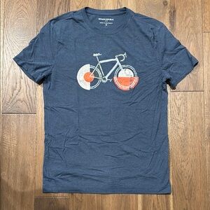 Banana Republic Blue Graphic T-Shirt